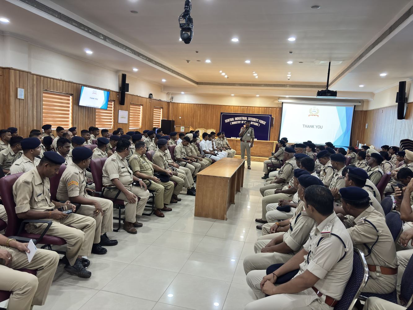 CISF security force drone training session