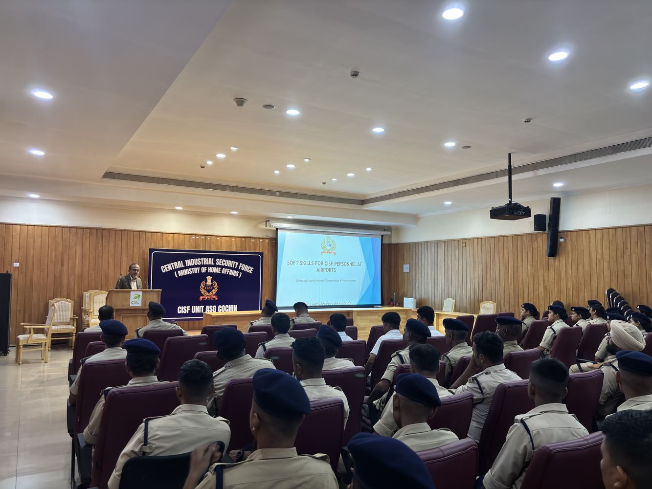CISF drone training graduation