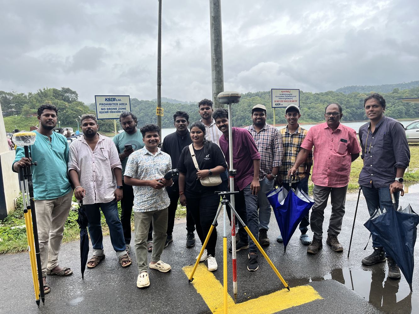 Vellathooval KSEB LiDAR drone survey — Dronimagination Kerala