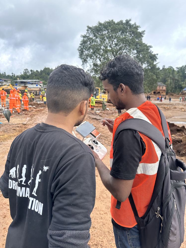 Wayanad Landslide 2024 — drone survey first response